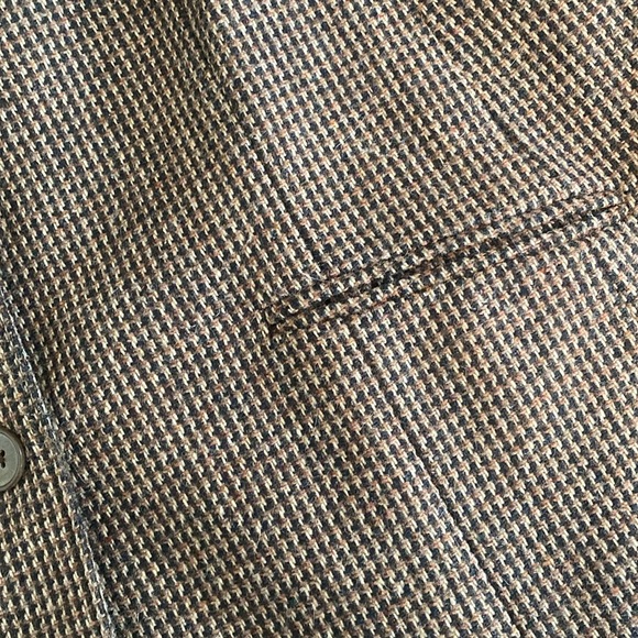 Vintage Houndstooth Blazer. Size 14. Classic Fashions Sold by Sears, Roebuck Co. - Picture 5 of 8